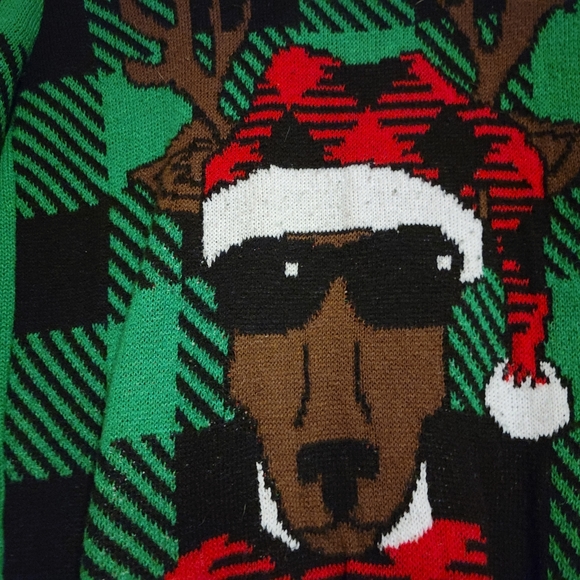 Boys Reindeer Sweater - Picture 2 of 3